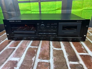 Tascam CD-A500 Professional CD/Cassette Player deck w/Rack Mount Ears - Picture 1 of 15