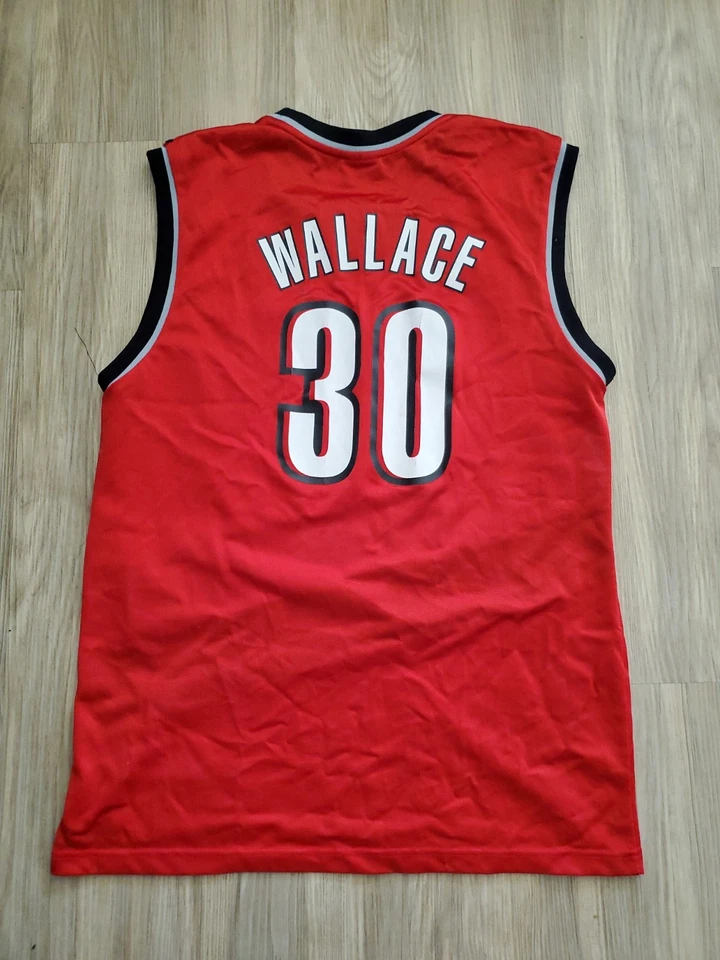 Camiseta Nike Vintage Rasheed Wallace #30 Portland Trail Blazers NBA Tamanho Médio - Imagem 1 de 4