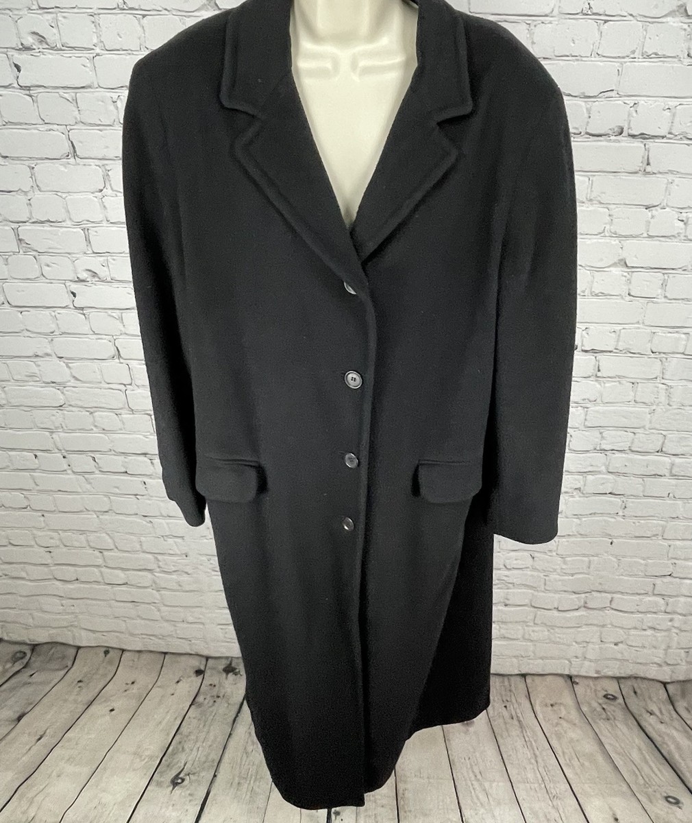 Brooks Brothers Overcoat Black Coats, Jackets & Vests for