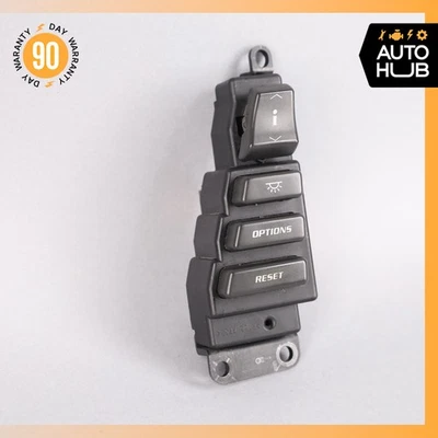 04-09 Cadillac XLR Información Pantalla Interruptor Botón 15251160 OEM Foto 1 de 4