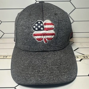 Sombrero de Trébol Negro Bandera Americana S/m Ajustado Tony Robbin Bordado Ajustado Gorra - Imagen 1 de 13