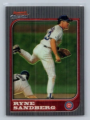 1997 Bowman Chrome Ryne Sandberg #18 Chicago Cubs - Image 1 of 2