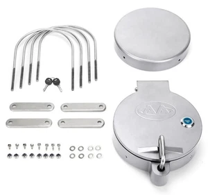 AA Products Universal-Rohrträger-Kit passend für 8" PVC-Rohr möglicherweise fehlende Schrauben - Bild 1 von 4