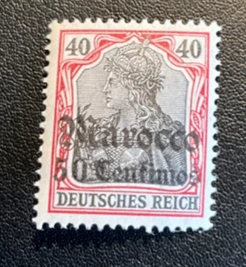 Stamps German Offices in Morocco Scott #39 hinged - Picture 1 of 1