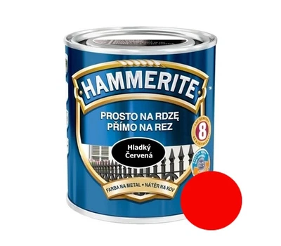 Hammerite Gerade zum Glattschneiden  2,5l, Rot - Bild 1 von 4