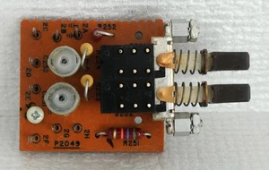 Fisher 390 Receiver Part : Muting/Monitor Pushbutton Switch Board - Picture 1 of 8