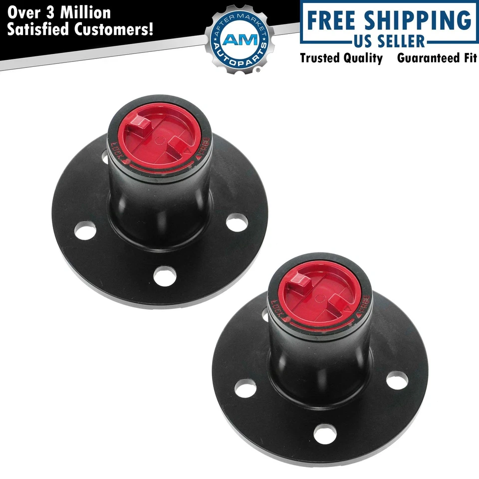 Juego de pares de bujes de bloqueo manual para camioneta Bronco II Explorer Ranger Navajo Mazda Foto 1 de 4