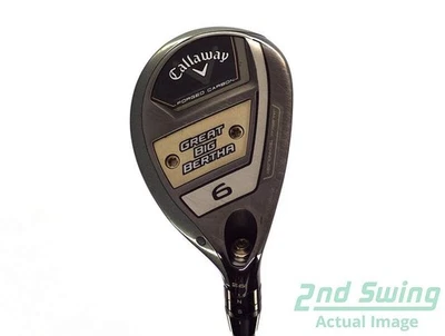 Callaway Great Big Bertha 23 Hybrid 6 Hybrid 26° Graphite Senior Right 39.5in - Image 1 of 4
