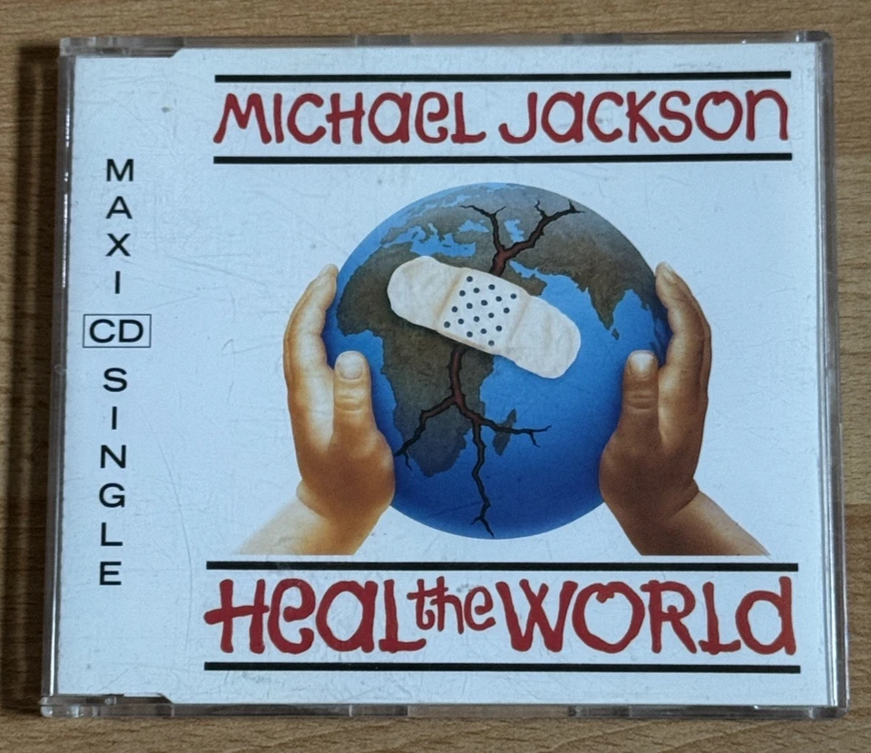 Rare 4-Track-Maxi-CD: Michael Jackson - Heal The World / She Drives Me Wild 1992 - Bild 1 von 2
