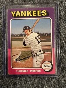 1975 Topps - Thurman Munson #20 - Foto 1 di 10
