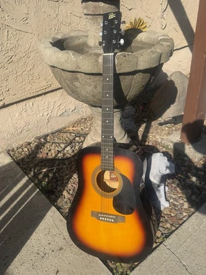 Rogue RA-090 Dreadnought Cutaway Acoustic-Electric Guitar Sunburst - Image 1 of 4