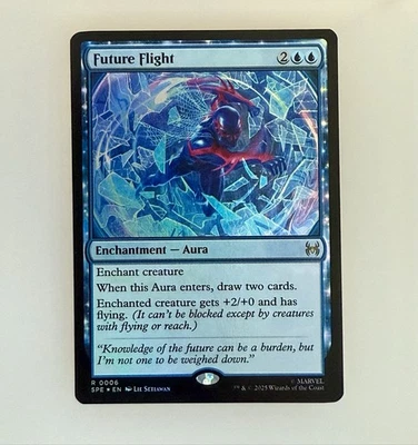 Magic the Gathering: Future Flight Marvel's Spider-Man: Eternal-Legal Foil NM - Image 1 of 2