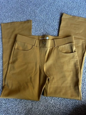 Женские брюки для йоги Betabrand горчично-желтые миниатюрные размер XL - Изображение 1 из 2