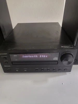Sharp XL-HF102 Hi-Fi Component System CD Player w/ Speakers - No Remote - Image 1 of 4