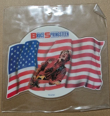 BRUCE SPRINGSTEEN - BORN IN THE USA - Rare Picture Disc - EX - Image 1 of 2