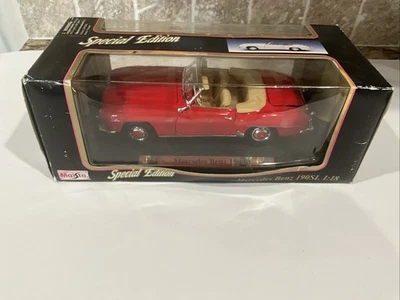 VTG MAISTO SPECIAL EDITION MERCEDES-BENZ 190 SL DIE CAST MODEL 1955 NEW IN BOX - Image 1 of 4