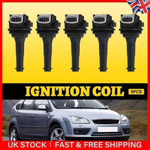 5x Ignition Coil Replacement For Ford Focus 2.5 2005-2011 1371601 6M5G12029AA UK - Picture 1 of 17