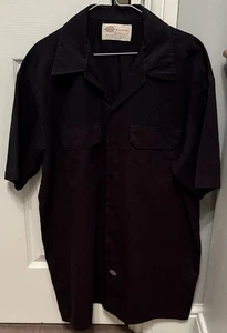 Dickies kurzärmliges schwarzes Herrenhemd Größe XL - Bild 1 von 5