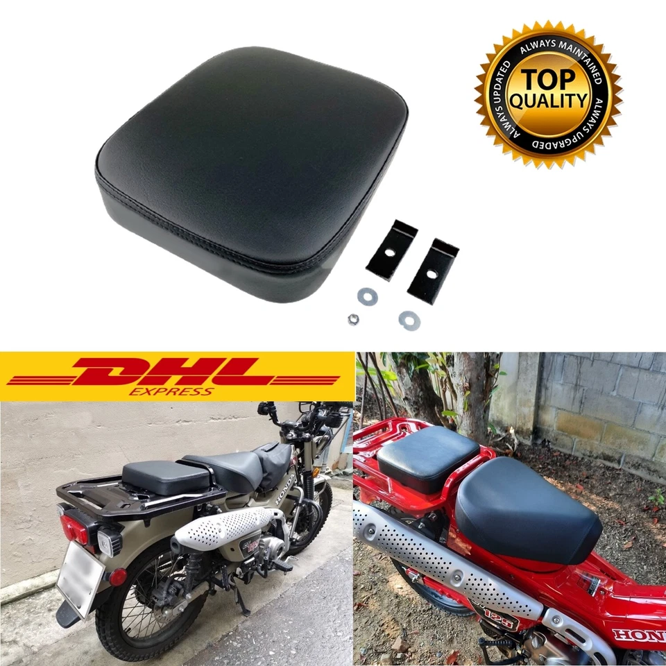 Almohadilla de asiento de pasajero mediana cuadrada trasera Honda CT125 Trail 125 2020 2021  Foto 1 de 4