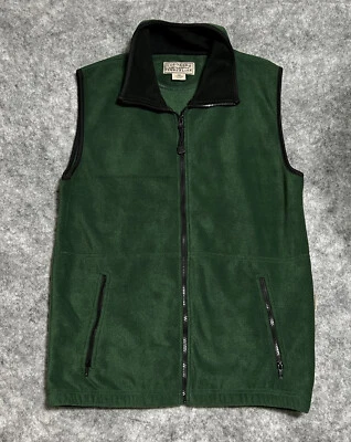 Chaleco Colorado Timberline Para Hombre S Polar Cremallera Completa Bolsillos Verdes Exterior GORPCORE Foto 1 de 4