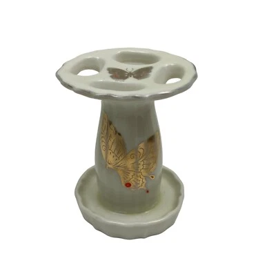 Держатель для зубной щетки Takahashi с золотыми бабочками - Изображение 1 из 4