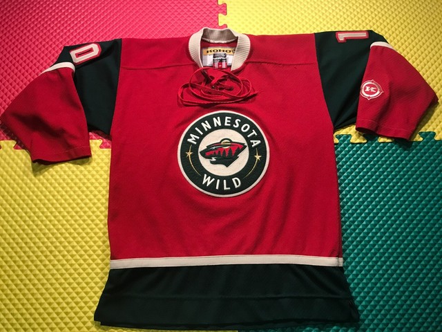 00's Marian Gaborik Minnesota Wild Authentic CCM NHL Jersey Size 46 Large – Rare VNTG
