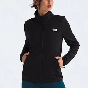 The North Face Women’s Canyonlands Full-Zip Black Slim Fit Mid-weight Size Small - Picture 1 of 14