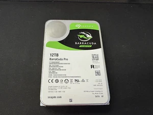Seagate Barracuda Pro ST12000DM0007 12TB 7.2K SATA 6Gb/s 3.5 Internal Hard Drive - Picture 1 of 1