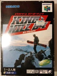 Nintendo 64 Video Game Japanese Version King Hill 64 Kemco N64 - Picture 1 of 4