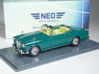 (KI-07-38) Neo Scale Models 43423 Alvis TD 21 DHC grün in 1:43 in OVP - Bild 1 von 2