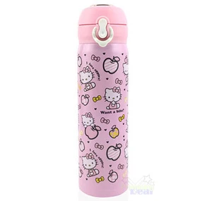 New Cute Women Girls Stainless Steel Vacuum Warm Travel Mug Tea Cup 450ml - Picture 1 of 2