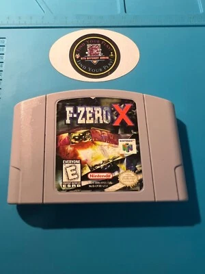 Juego Nintendo 64 (N64) - F-Zero X (solo cartucho de juego) Foto 1 de 4