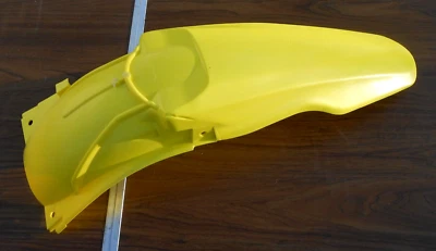 OEM Suzuki RM250 RM125 Rear Fender Yellow 01-07 AHRMA MX Motocross - Image 1 of 2