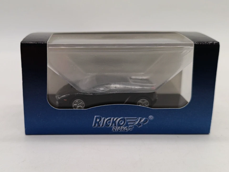 Lamborghini Gallardo black 38402 1/87 H0 RICKO Brekina Busch §§ - Immagine 1 di 4