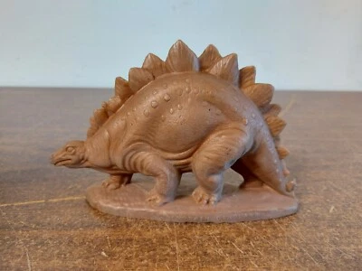 Vintage Sinclair Dinoland Brown Stegosaurus Dinosaur - Image 1 of 4