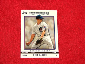 RICH HARDEN CUBS 2009 TOPPS TICKET TO STARDOM #34 GOLD 10/50 (B1) - Picture 1 of 1