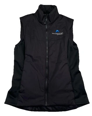 Жилет женский Arc'teryx Small Atom легкий черный на молнии (вышитый логотип) - Изображение 1 из 4