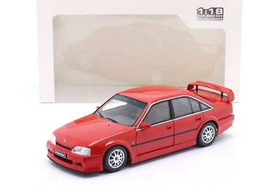OPEL OMEGA 3000 24V Evo 500 1991 Magma Red  - 1/18 - SOLIDO - Image 1 of 4