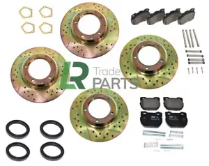 LANDROVER DEFENDER 110 FRONT & REAR PERFORMANCE BRAKE KIT (2007-2016) - Picture 1 of 7