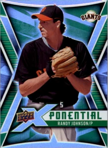 2009 Upper Deck X Xponential 5 #RJ Randy Johnson - NM-MT - Picture 1 of 1