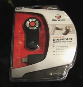 WIRELESS PRESENTER W/LASER POINTER 30' RANGE NEW UNOPENED IN EXCELLENT CONDITION - Picture 1 of 5