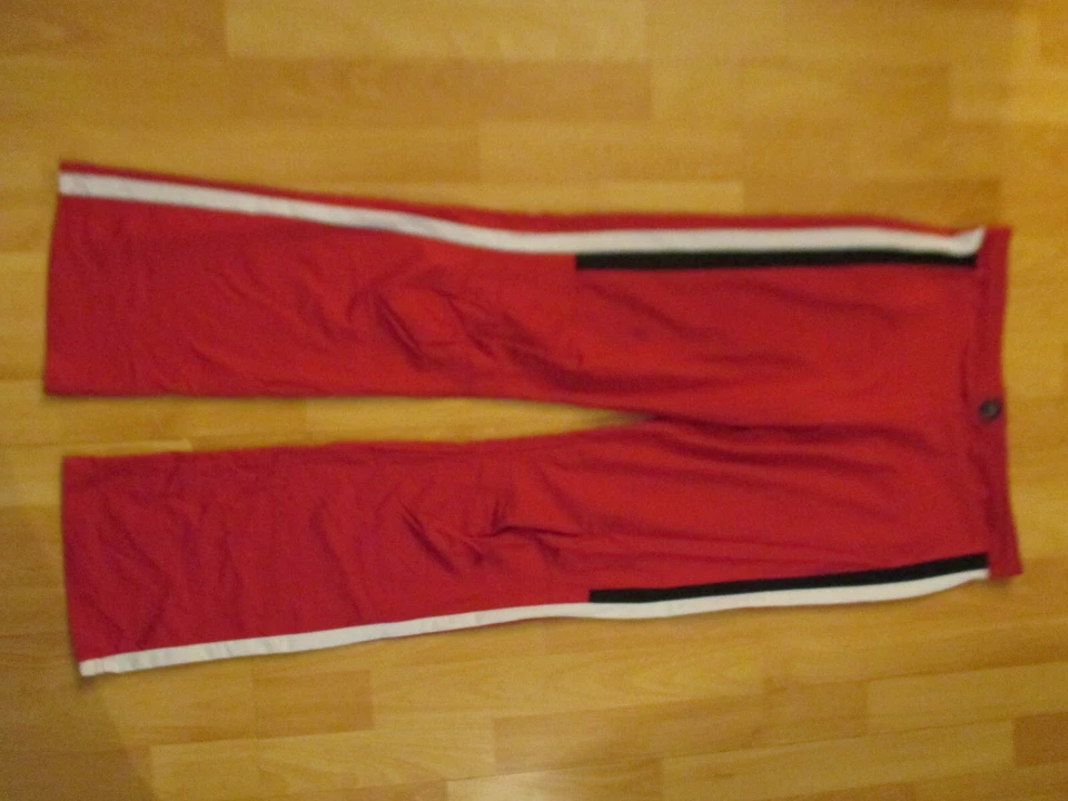 CRANE - Damen Sporthose, rot-schwarz-weiß, Stretchbund, Gr. M - gebraucht - Bild 1 von 1