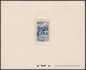 Fr. Morocco ScB35 Health, Red Cross, Medicine, Deluxe Proof - Picture 1 of 1