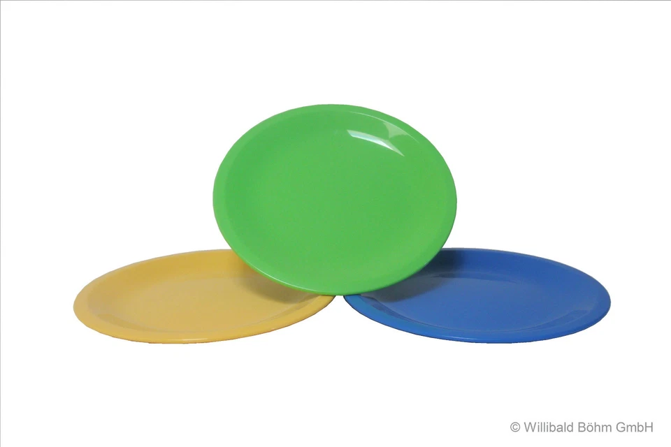 Dessertteller Sonja PLASTIC - Kinder Kunststoffteller Geschirr Plastikteller - Bild 1 von 1