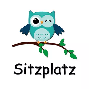 Deko Aufkleber Toilettendeckel Badezimmer Funsticker - Sitzplatz R173-17 - Bild 1 von 6