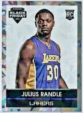 Julius Randle 2014 Panini Black Friday Cracked Ice Portrait #15 /25 Rookie RC