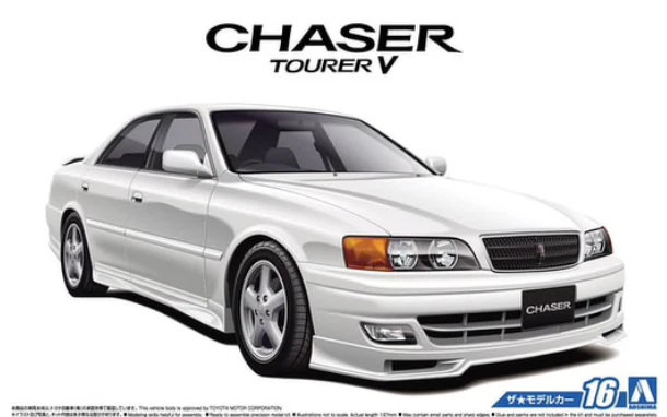 1/24 Toyota Chaser Tourer V 1998 Aoshima 052136 - Immagine 1 di 1