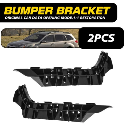 For 2010-2014 Bumper Bracket Subaru Outback Legacy Set of 2 Front Left & Right - Imagem 1 de 4