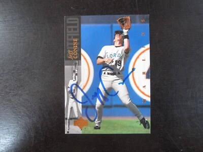 1994 Upper Deck # 162 Jeff Conine Autograph Signed Auto Card (M2 Florida Marlins - Image 1 of 2