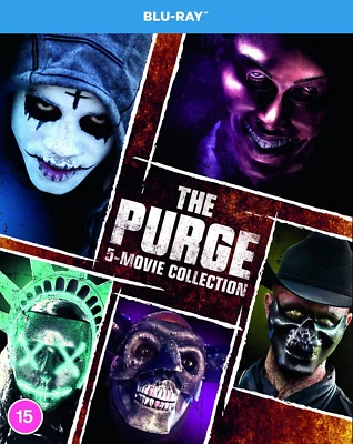 The Purge 1-5 Boxset [Blu-Ray] [2021] [Region Free]  Includes all 5 films - image 1 of 4